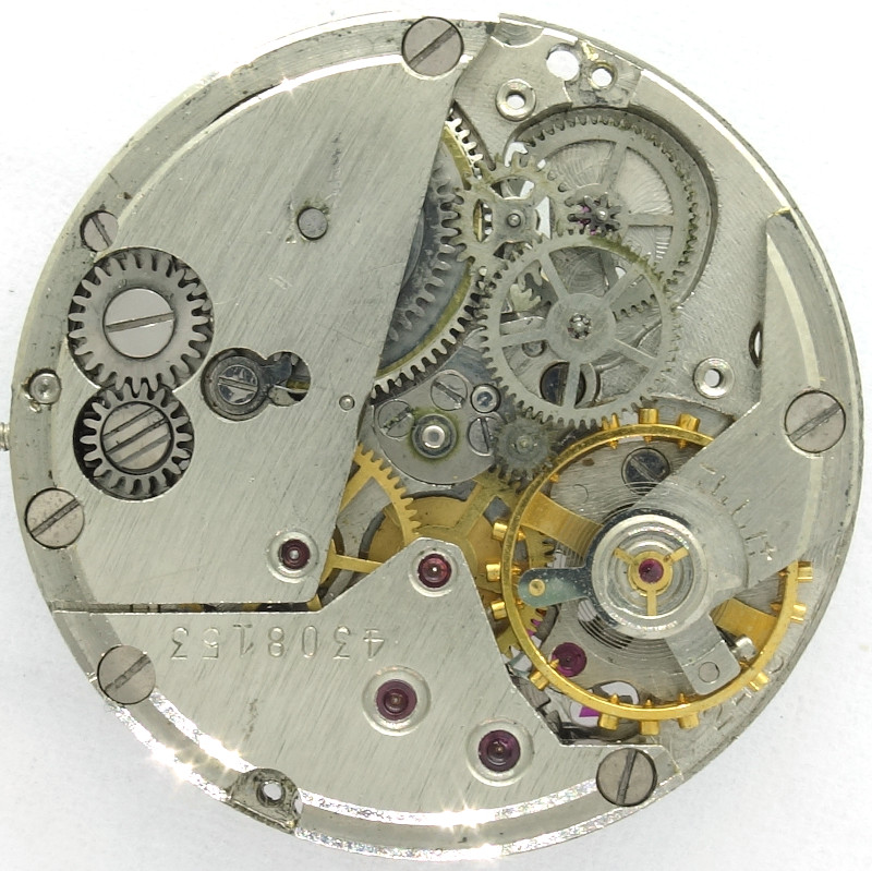 offenes Automatic-Räderwerk Poljot 2415: offenes Automatic-Räderwerk