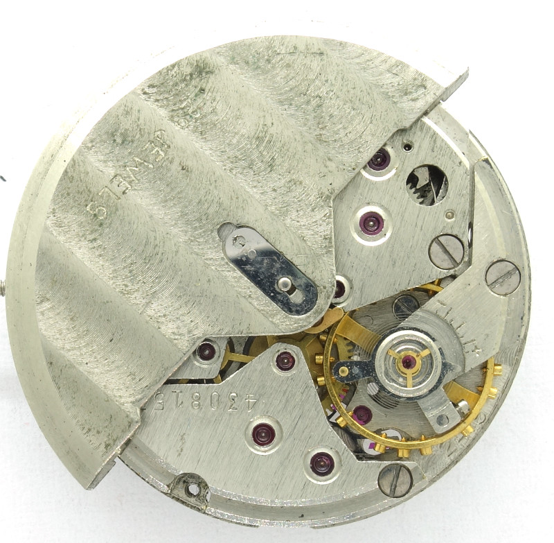 Werk ohne Werkhaltering Poljot 2415: Werk ohne Werkhaltering