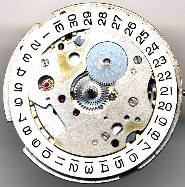 Poljot 2614.2H Zifferblattseite Poljot 2614.2H: Poljot 2614.2H Zifferblattseite