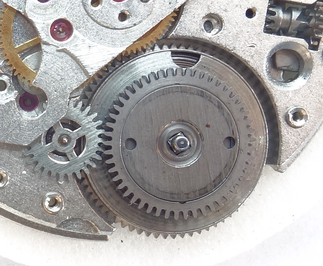 Eingriff Sperrrad Poljot 2616.1H: Eingriff Sperrrad