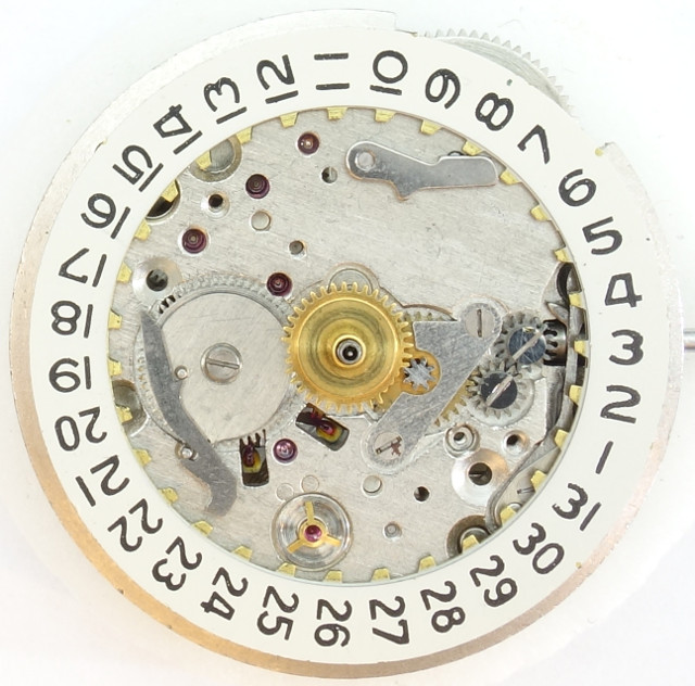 Datumsmechanismus Poljot 2616.1H: Datumsmechanismus