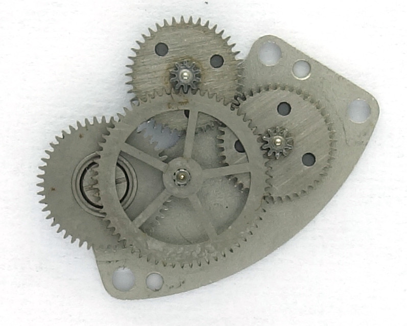 Räderwerk des Automaticmechanismus Poljot 2616.2H: Räderwerk des Automaticmechanismus