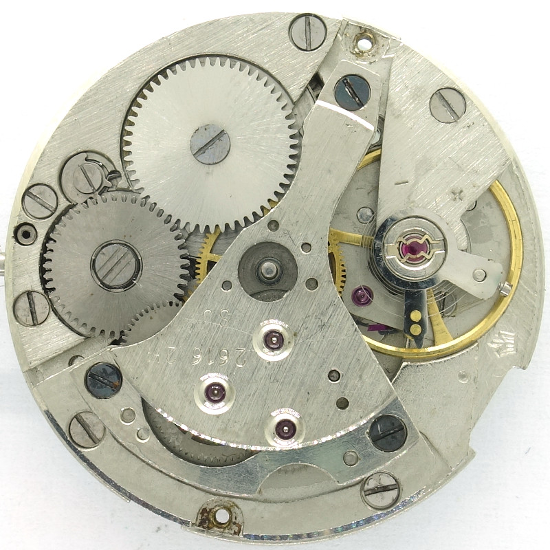 Werk ohne Rotor Poljot 2616.2H: Werk ohne Rotor