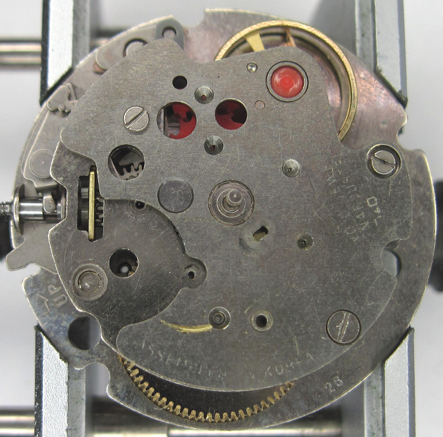 Werk ohne Automaticmechanismus Q&Q 2604: Werk ohne Automaticmechanismus