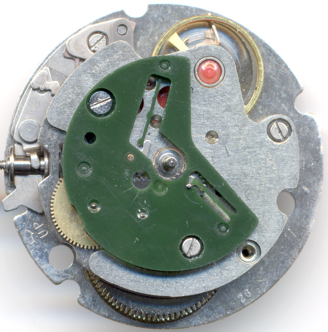 Oberseite Automaticplatine Q&Q 2604: Oberseite Automaticplatine