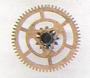 Minutenrad mit Viertelrohr Raketa 2209: Minutenrad mit Viertelrohr