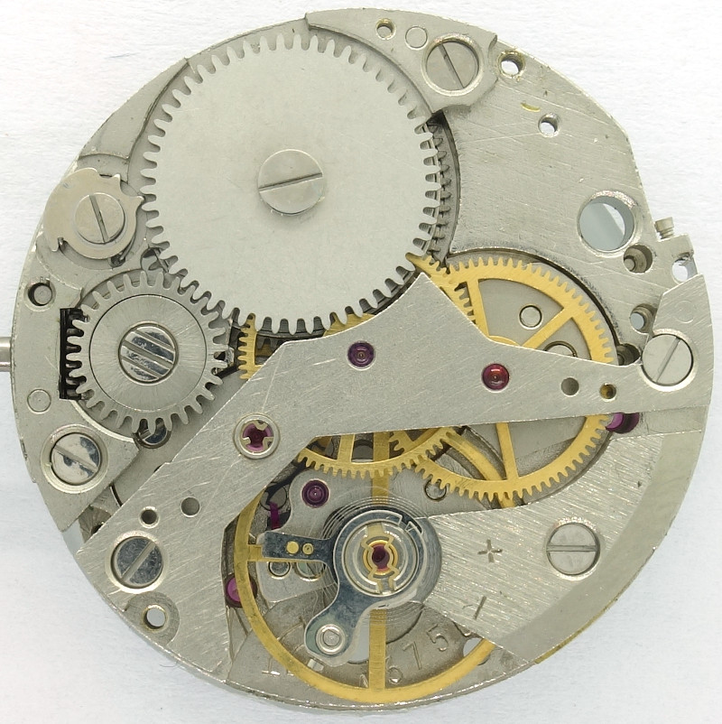 Werk ohne Automaticmodul Raketa 2627.H: Werk ohne Automaticmodul