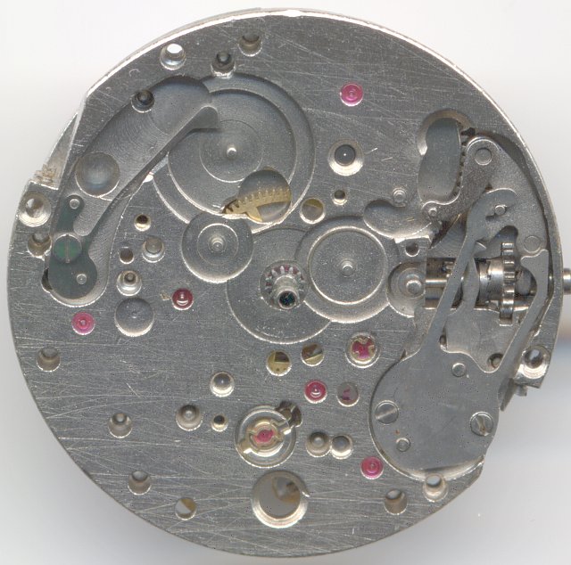 Zifferblattseite ohne Datumsmechanismus Raketa 2628.H: Zifferblattseite ohne Datumsmechanismus