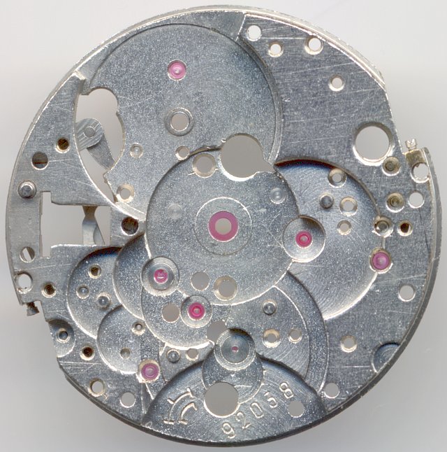 Grundplatine Raketa 2628.H: Grundplatine