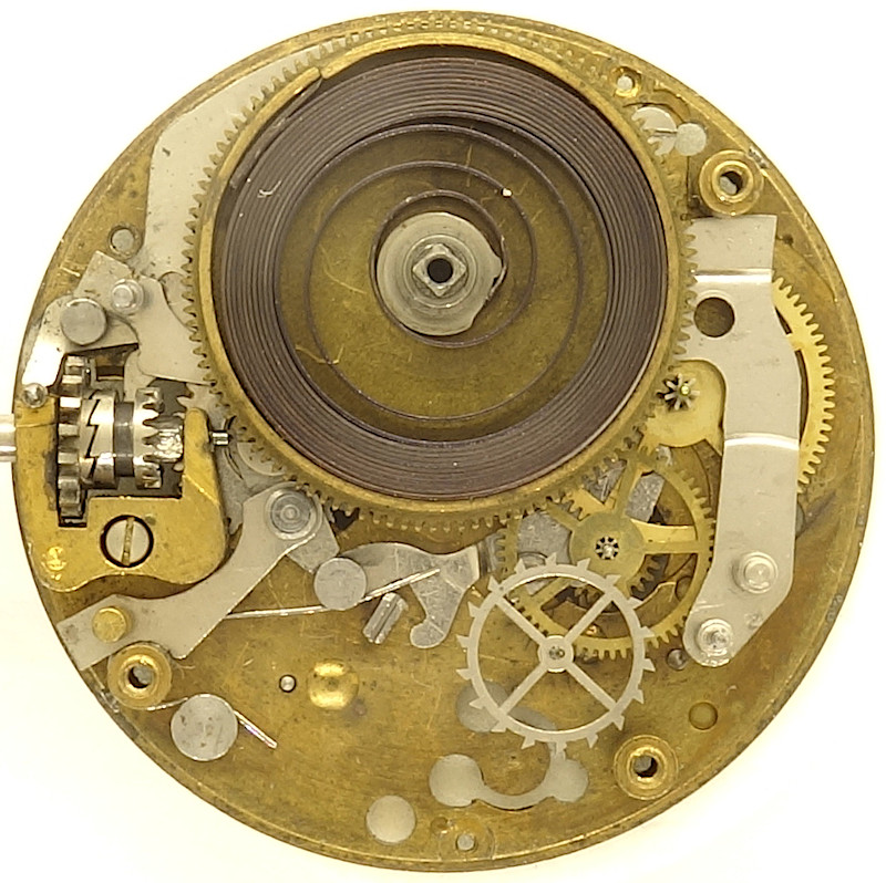 Räderwerk mit Federhaus Rego 147: Räderwerk mit Federhaus