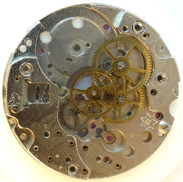 Räderwerk Ronda 1017: Räderwerk