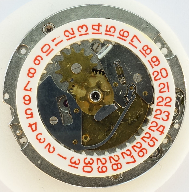 geschlossener Datumsmechanismus Ronda 1017: geschlossener Datumsmechanismus