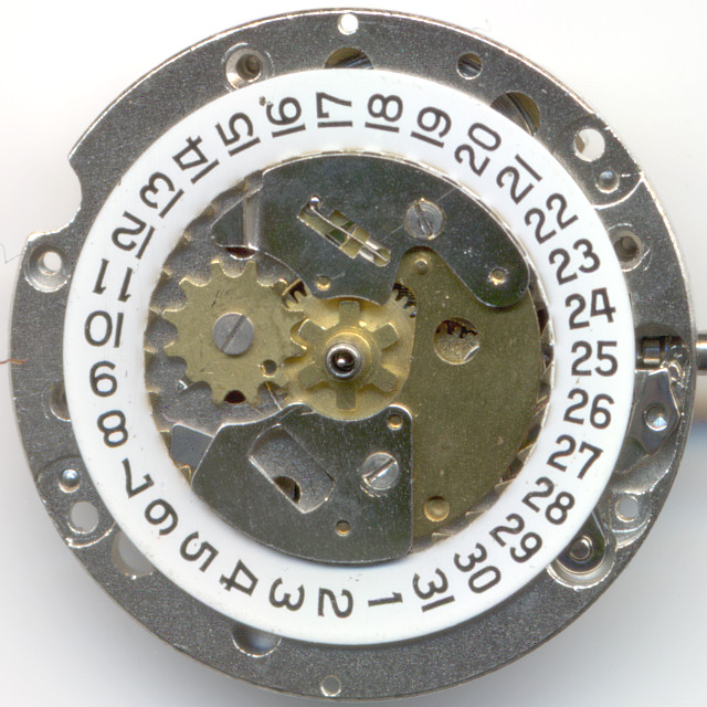 Ronda 9018 Zifferblattseite Ronda 9018: Ronda 9018 Zifferblattseite