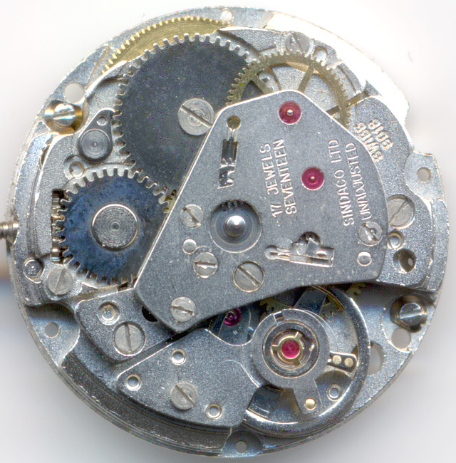 geschlossener Automaticmechanismus Ronda 9018: geschlossener Automaticmechanismus