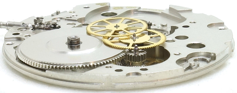 Seitenansicht des Räderwerks Sea-Gull ST2130: Seitenansicht des Räderwerks