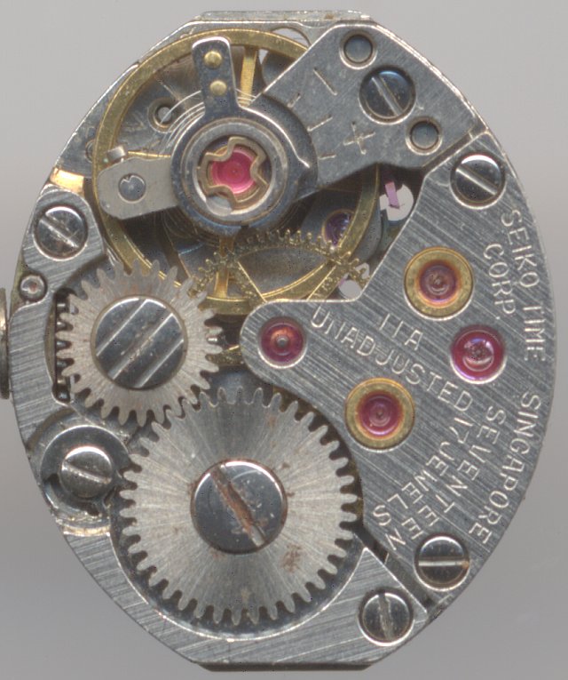 17-steinige Ausführung Seiko 11A: 17-steinige Ausführung
