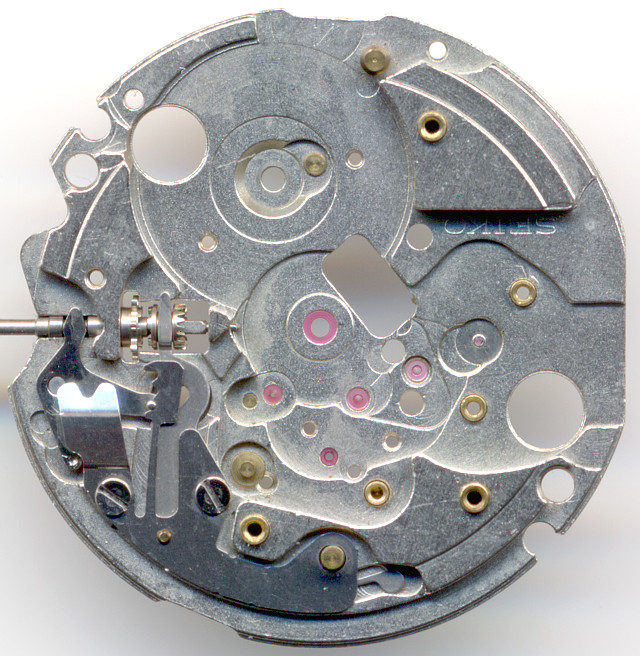 Grundplatine Seiko 7S26A: Grundplatine