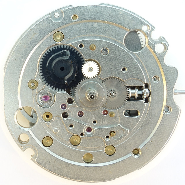 Datumsmechanismus Seiko 7S26A: Datumsmechanismus