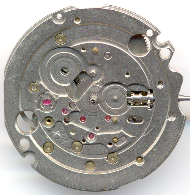 leere Zifferblattseite Seiko 7S26A: leere Zifferblattseite
