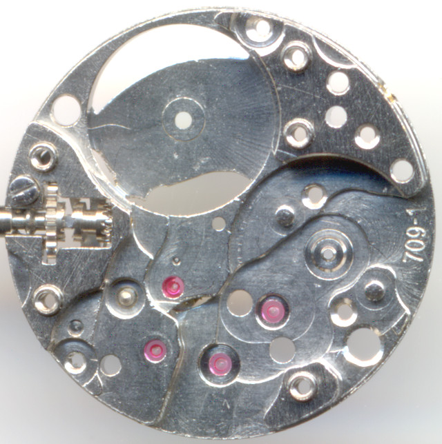 Werkplatte Tissot 709-1: Werkplatte