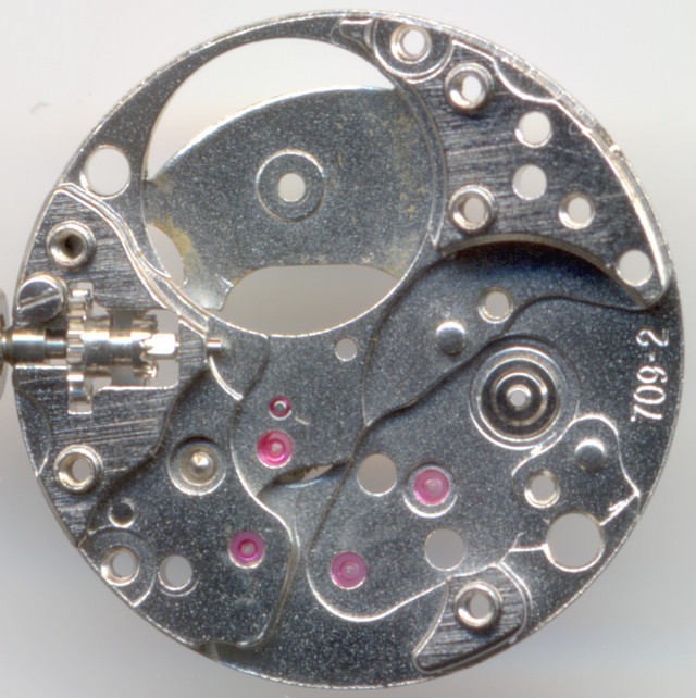 Werkplatte Tissot 709-2: Werkplatte