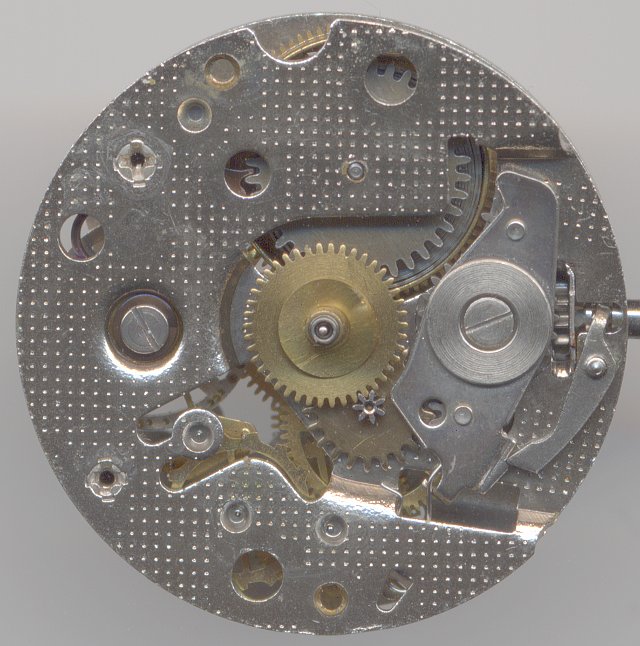 Zifferblattseite, alte Ausführung UMF 24-32: Zifferblattseite, alte Ausführung