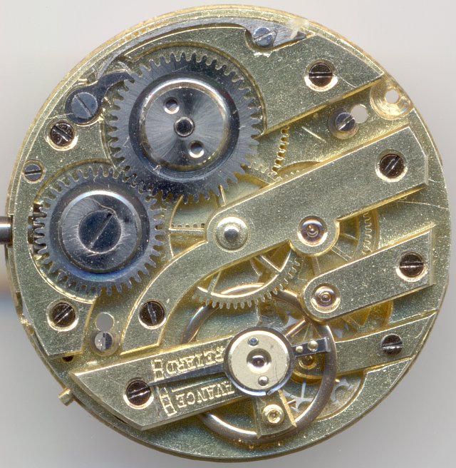 Uhrwerk mit Zylinderhemmung Uhrwerk mit Zylinderhemmung |