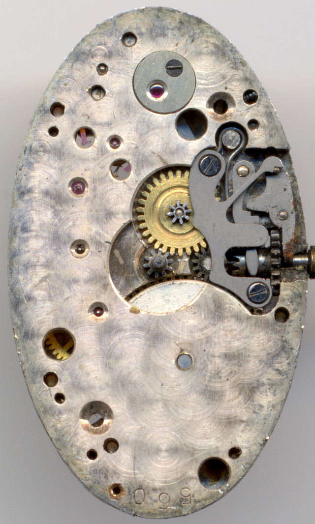 Welta 645: Zifferblattseite Welta 645: Welta 645: Zifferblattseite