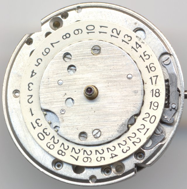 Zaria 2016 Zifferblattseite Zaria 2016: Zaria 2016 Zifferblattseite