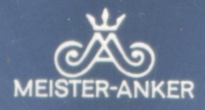 scharfer Druck der Quelle-Meister-Anker