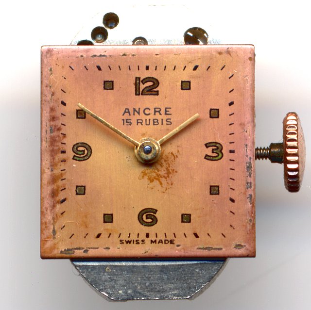 Ancre Damenuhr (nur Zifferblatt) FHF 190: Ancre Damenuhr (nur Zifferblatt)