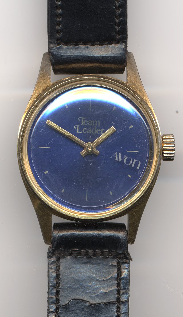 Avon Werbeuhr DuRoWe 7410/2 (INT): Avon Werbeuhr