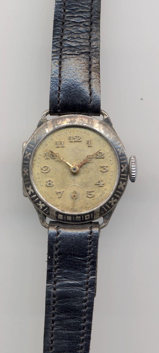 anonyme Damenuhr im Silbergehäuse ETA 361: anonyme Damenuhr im Silbergehäuse