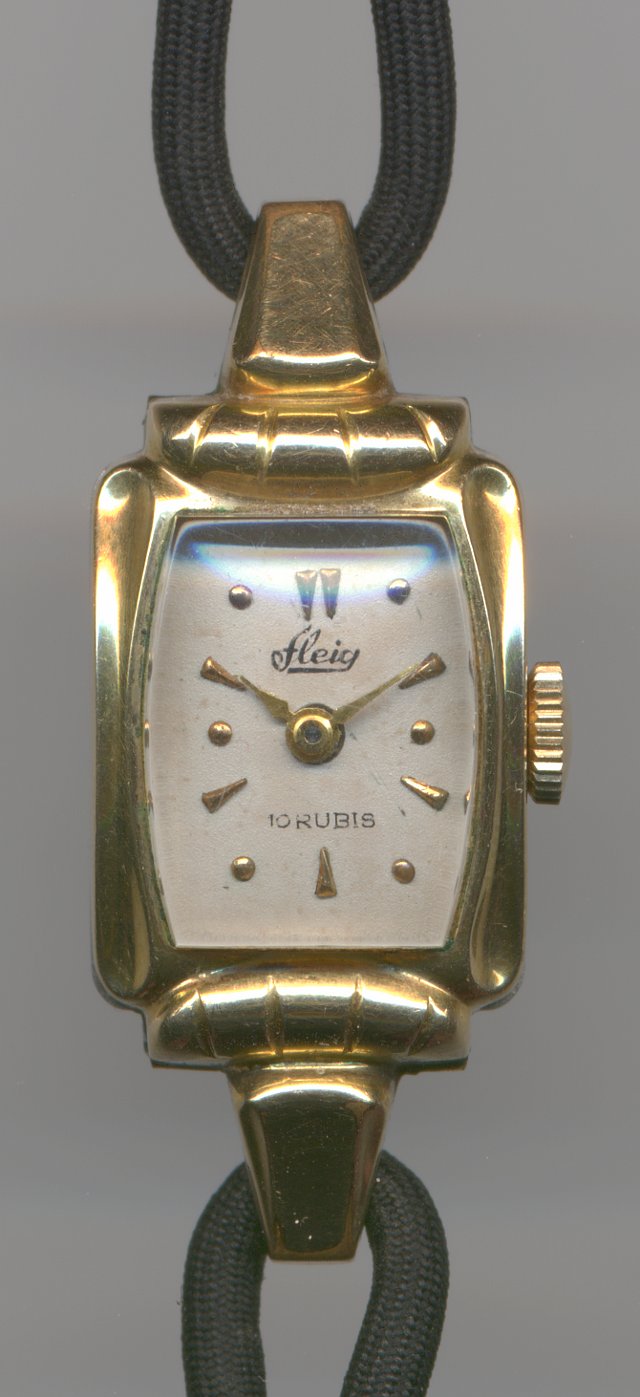 Fleig Damenuhr Kasper 200 alt: Fleig Damenuhr