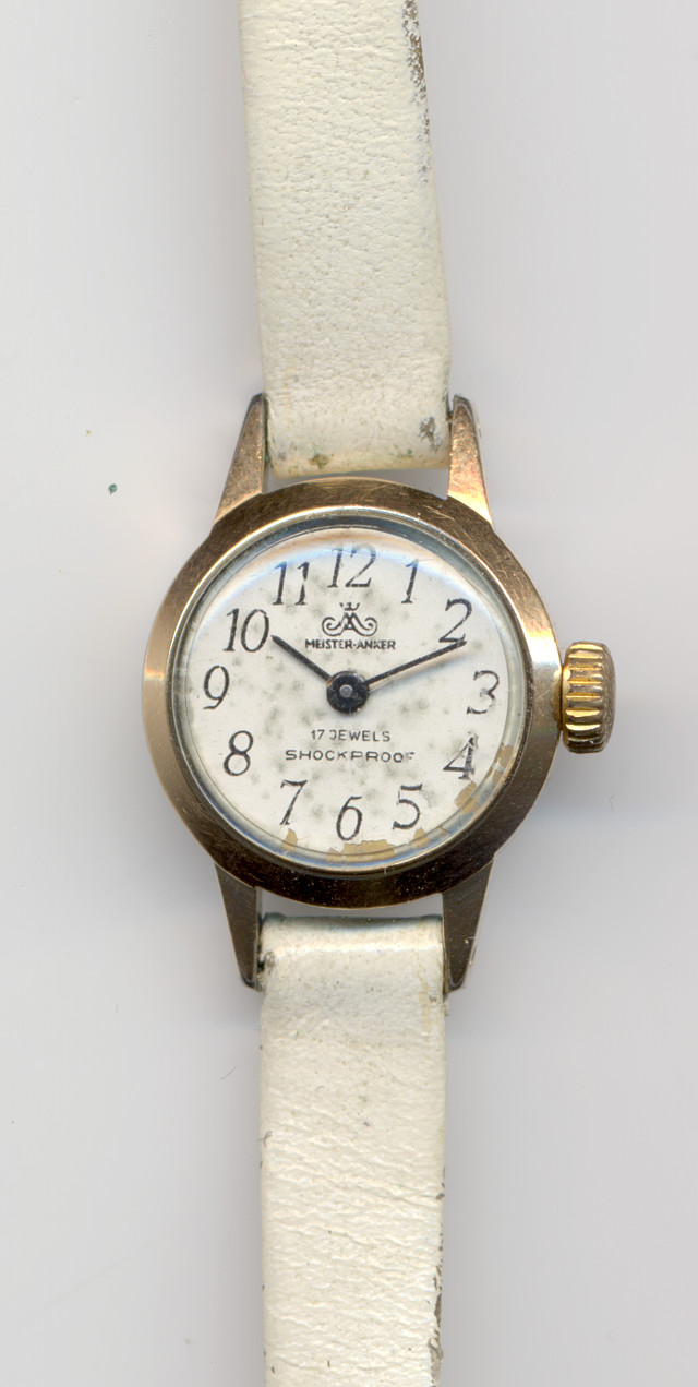 Meister-Anker Damenuhr GUB 09-20: Meister-Anker Damenuhr