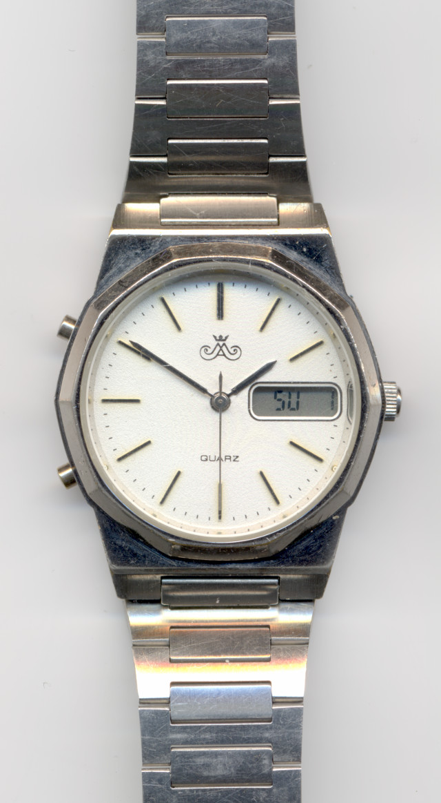 Meister-Anker Quarz, Modell 837.400 National Ebauch Cal.?: Meister-Anker Quarz, Modell 837.400