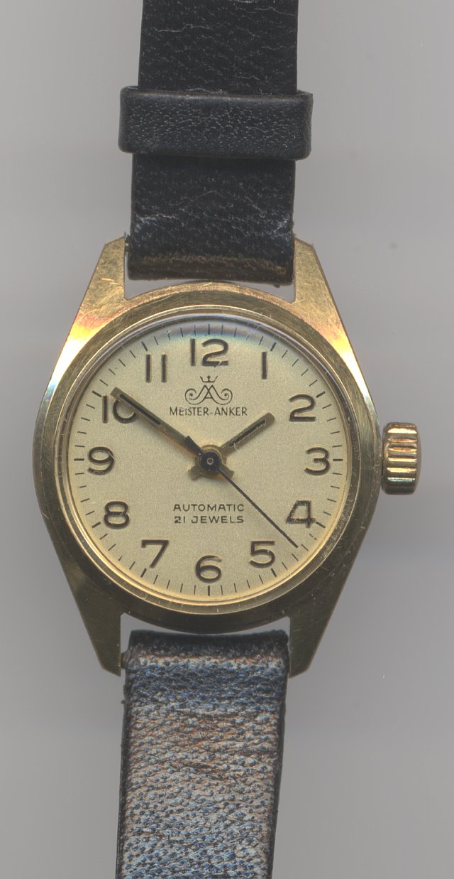 Meister Anker Automatic Damenuhr Förster 1420: Meister Anker Automatic Damenuhr