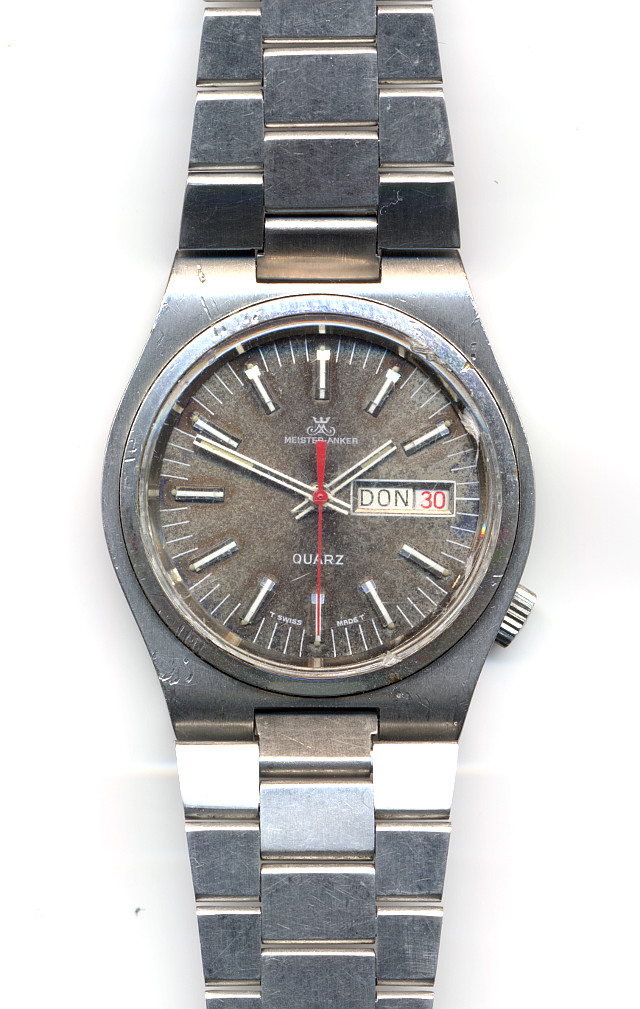 Meister Anker Herrenuhr Ronda 1377: Meister Anker Herrenuhr