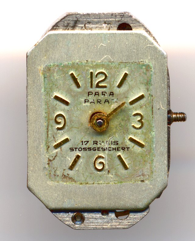 Para Parat Damenuhr (nur Zifferblatt) Osco 70: Para Parat Damenuhr (nur Zifferblatt)