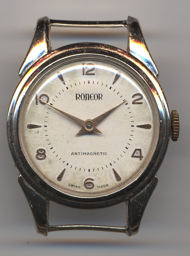 Roneor Herrenuhr im Alugehäuse Baumgartner 670: Roneor Herrenuhr im Alugehäuse