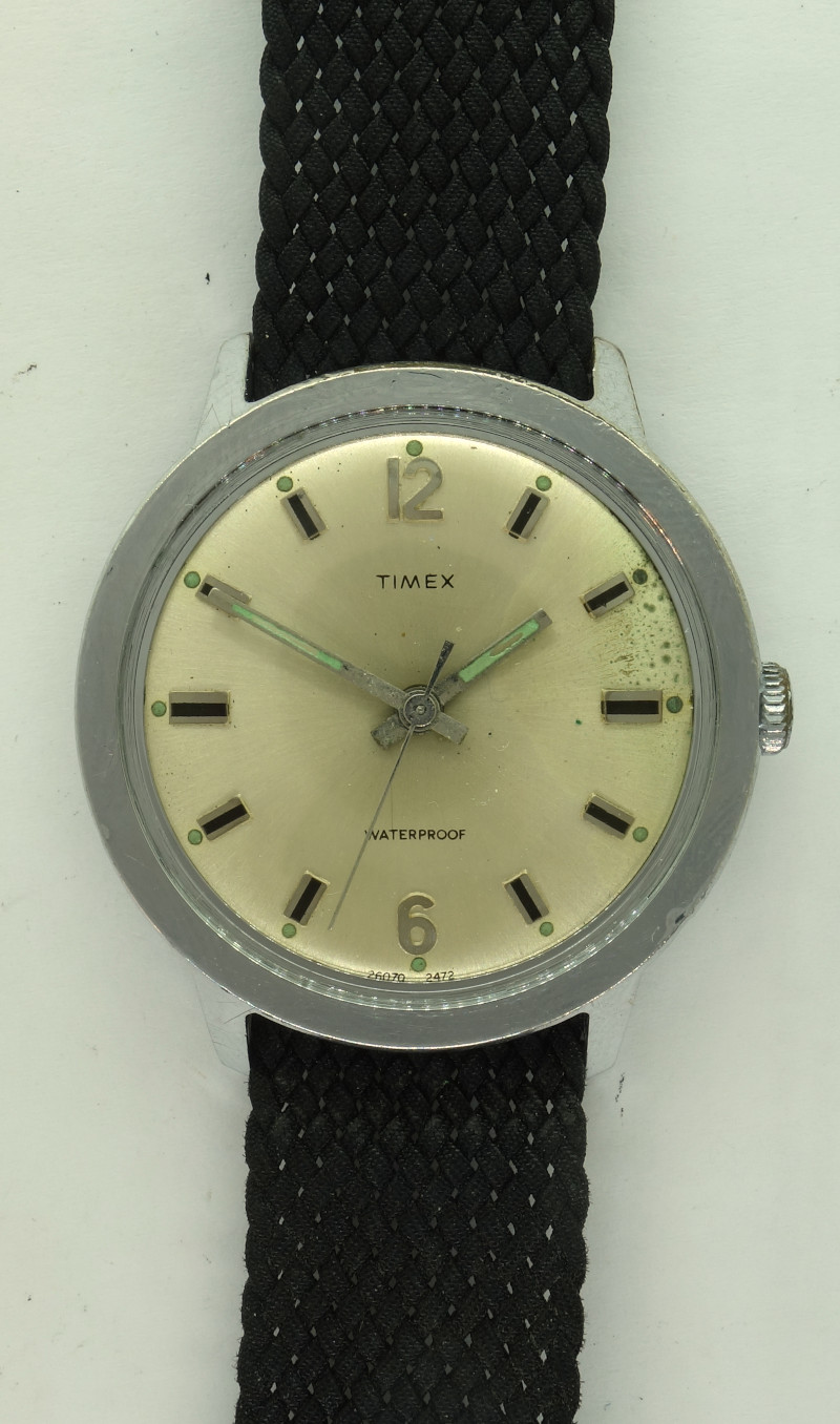 Timex Herrenuhr Modell "Marlin" 26070 (1972) Timex M24: Timex Herrenuhr Modell "Marlin" 26070 (1972)
