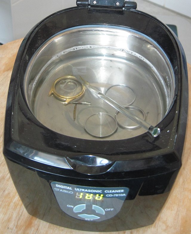Ultraschallbad, "Budget"-Version